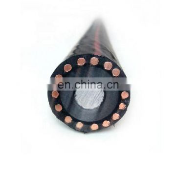 15KV EPR/XLPE insulated PVC sheath URD power cable size 1/0AWG MV90/MV105