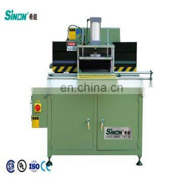 V-notch Cutting Saw PVC and Aluminum Windows Making Machine / High Quality UPVC V Cutting Machine Single Head 90 Degree Saw photo-7