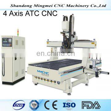 4 Axis Atc Cnc Router With Rotary for Sculpting photo-5