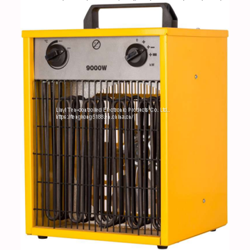 Industrial Fan Heater 380V 9000W Red and Yellow Optional