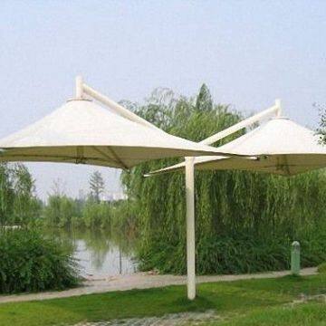 Transport Facilities White Tensile Membrane Canopy