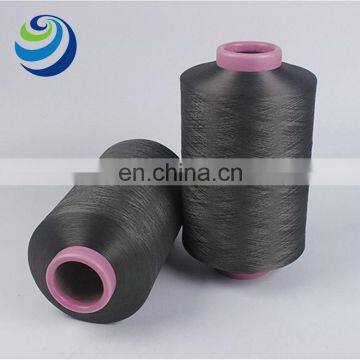  Gray Bamboo Charcoal High Strength Yarn Durable Blended Cotton Yarn 