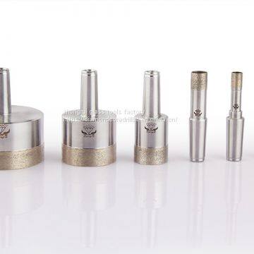 ZR-001 c-grade conic drill bits sintered diamond glass drill bits