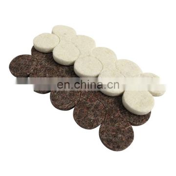 customized self adhesive felt furniture pad