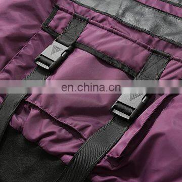 Men Tapes Padded Zip up Jacket photo-6