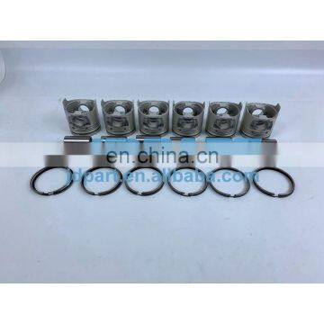 S6A3 Piston Kit With Piston Ring For Mitsubishi