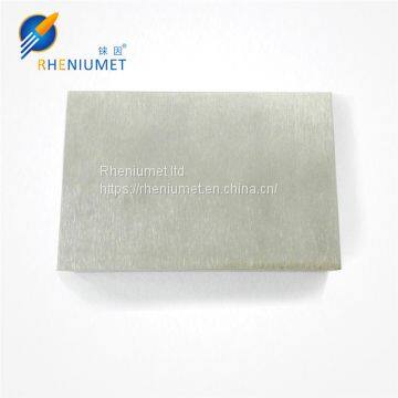 Molybdenum-Rhenium Alloy Plate