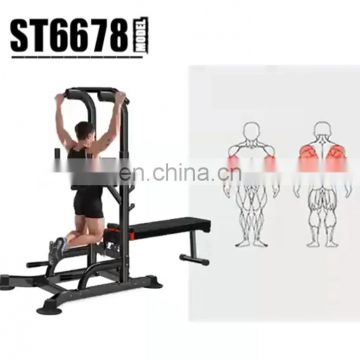 Vivanstar ST6677 Gym Bench Equipment Other Indoor Sports Products Adjustable Squat Stand Home Pull Up Bar Station