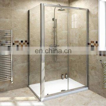 Sliding Doors Tempered Glass Cabin Bathroom Shower Room door installation