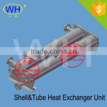 Water to refrigerants heat exchanger