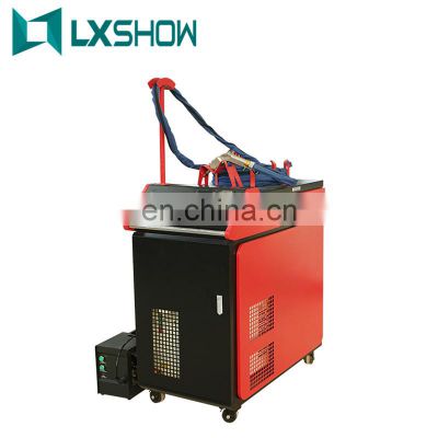 2021 LXSHOW  affordable 750w Fiber Handy Laser Welder for Metal Hand Held Gun