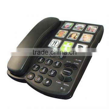 telephone set with big button for eldly people