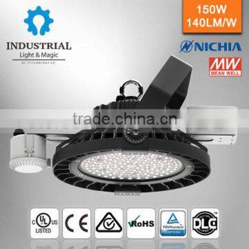 Aluminum I-Sun induction dali zigbee sensor ul cul dlc new 150w led high bay light