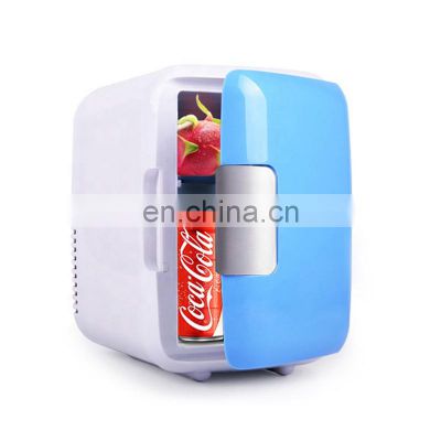 4L 12V Portable custom thermoelectric makeup mini home car fridge refrigerator