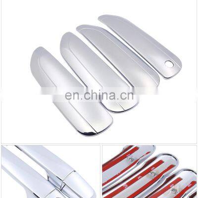 for Honda Fit Jazz MK1 2001 2002 2003 2004 2005 2006 2007 Chrome Door Handle Cover Exterior Trim Catch Car Stickers Accessories