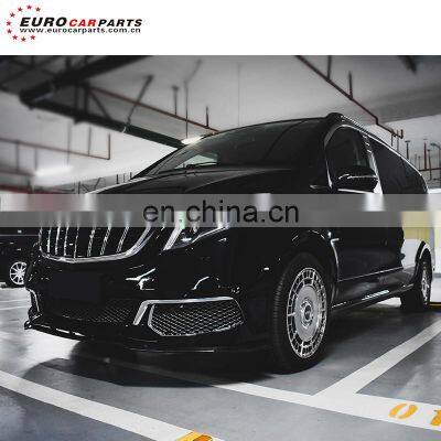 W447 V Max Upgard Body Kit Parts Full Car Auto Facelift Bodykit Bumper Hood Side Skirt Trim Strip Side Body Moulding