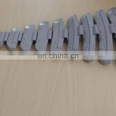 High End zn Clip on Wheel Weights for Steel Alloy Rim 5-60g photo-3
