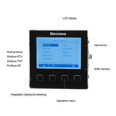 Sfere720C Multifunction Power Quality Analyzer Remote Energy Monitoring Data Logger photo-3