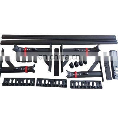 Universal 4x4 Black Ladder Ute Rack Roll Bar for Toyota Hilux Revo F150 Ranger Raptor Isuzu D-max Nissan Navara Np300 photo-2