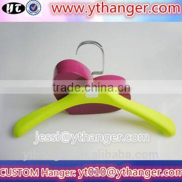 YY0519 Baby Shops Plastic Clothes Hanger Kids Fashion Clothes Plastic Hanger photo-3