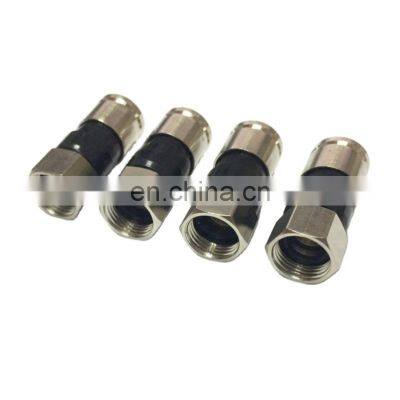 Tanghu F Terminal Crimp Rg6 Coaxial Cable RF Connector photo-3