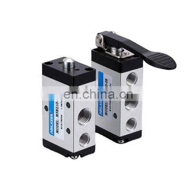 M5C210-08 M5B210-08 Air Solenoid Valve 5/2 Way Machinery Pneumatic Supplier Mechanical Pneumatic Valve