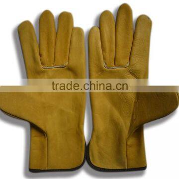 cow grain leather drivers driving gloves manufacturers in gaozhou