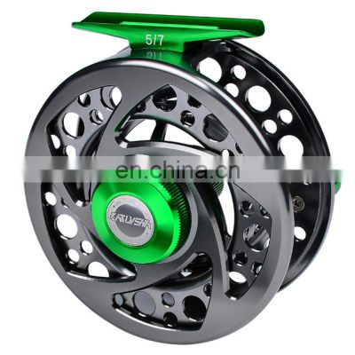 2021 China 5/7 7/9 9/10 Sizes 3 Types 7 Colors Full Metal Fly Reels Aluminium Alloy Fly Fishing Wheel