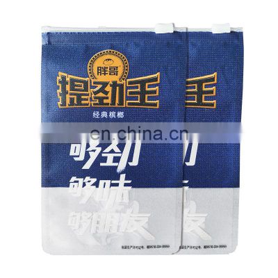 customizable 3 side sealing bag food packaging clothing zip lock slider package for areca-nut