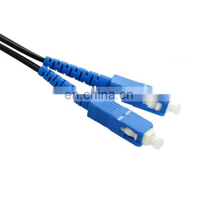 FTTH 1 2 4 Core G657A1 Fiber Optic Drop Cable Patch Cord