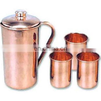 luxury copper jug set