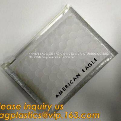 Printing Zipper Plastic Foil k Packaging Hologram Laser Holographic Aluminum Foil Folding Pouch Bags For Jewelry photo-4