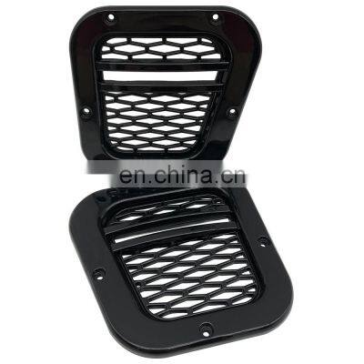 Car Auto Parts Tuning Air Vent Side Vents Grill 1pair Left and Right ABS for Land Rover Defender Parts