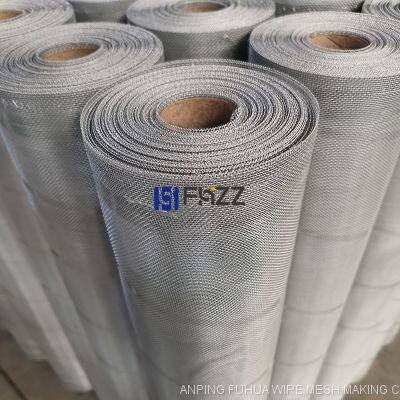 Long-lasting Aluminum Insect Screen Mesh Bright SS Finish Woven Aluminum