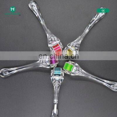 2022 Microneedle Zgts Derma Roller 540 With Red Light Therapy 1.0mm 1.5mm 0.5mm Set Fine Titanium Price Micro Needle Dermaroller Kit photo-3