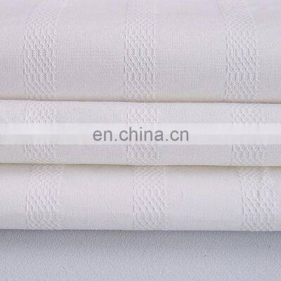 Design Plain T Shirt Dyed 100%Cotton Dobby Check Fabric photo-3