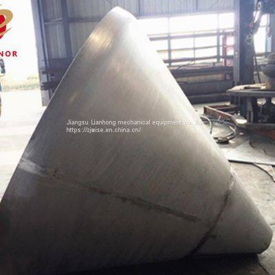 Hot Integral Forming Stainless Steel conical end with painted