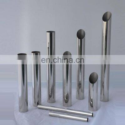 mini customized stainless steel metal welded round tube for building