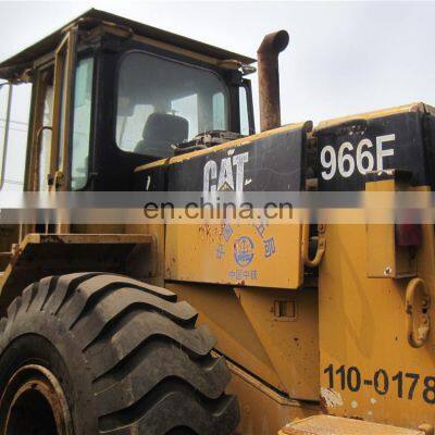 Original Japan Caterpillar 966F2 wheel loader, low price 6ton front end loader