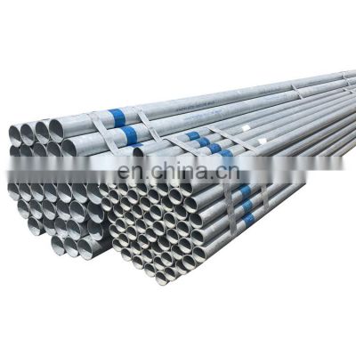 Hot Dip Galvanized Steel Pipe / GI pipe Pre Galvanized Steel Pipe Galvanized Tube for Construction