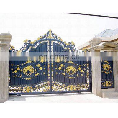 outdoor security front home pipe door sliding iron fence gate grill designs house metals wrought in philippines