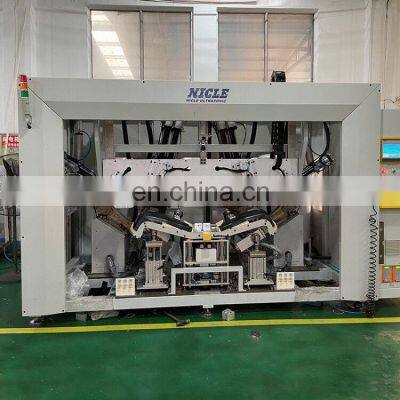 Customizable Automatic Ultrasonic Car Plastic Front and Rear Bumper Punching and Spot Welding Machine With Manual Filling photo-2