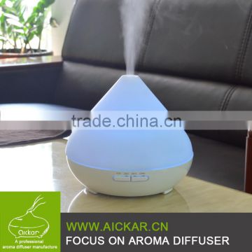 300ML Essential Oil Diffuser Aromatherapy Ultrasonic Cool Mist Humidifier for Home Office Baby Room