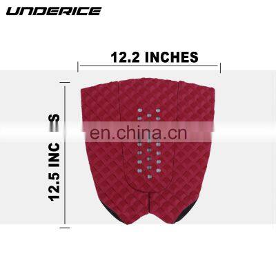 Red New Design Custom Logo Professional Surfboard Traction Deck Pad Foot Pad photo-5