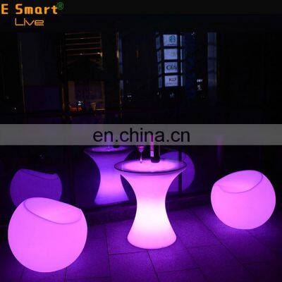 used coffee shop table and chairs outdoor led lighted bar furniture sofa cube seat chair table for party wedding event