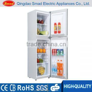 158L Solar Type Double Door AC/DC Refrigerator Fridge Solar Power System Upright Fridge photo-3