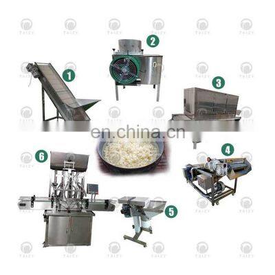 garlic dry peeling garlic paste packing machine grinding garlic