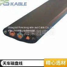 Rousheng Cable 2*25 2*35 With Steel Wire Crane Cable Wire Crane Disk Line Support Customized Wear Resistance Anti-corrosion Anti-UV Anti-aging Anti-tension photo-4