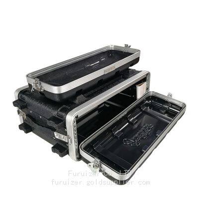 ABS-3UM 12”Light Weight Plastic Amplifier Aviation Case 3U AMP Flight Rack Case photo-5