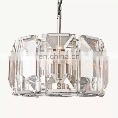 Modern Luxury HARLOW Crystal Round LED Chandelier for Living Room Villa Bedroom Hotel Home Decor Modern Crystal Chandeliers photo-4
